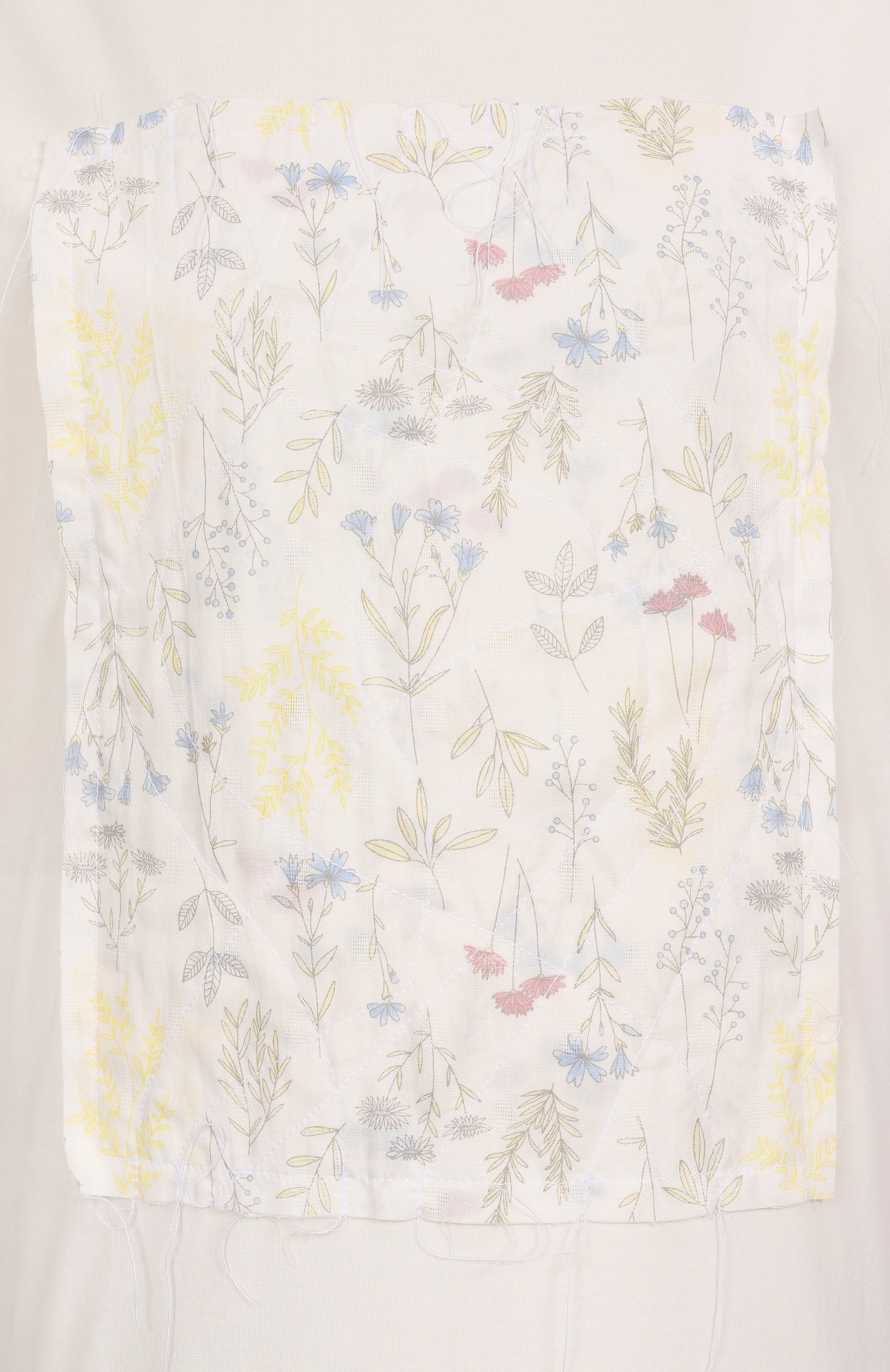 Хлопковая футболка PE молочного цвета по цене 14380 руб., арт. PESS25-17.1.62.10, фото 6 Хлопковая футболка PE, арт. PESS25-17.1.62.10, фото 6