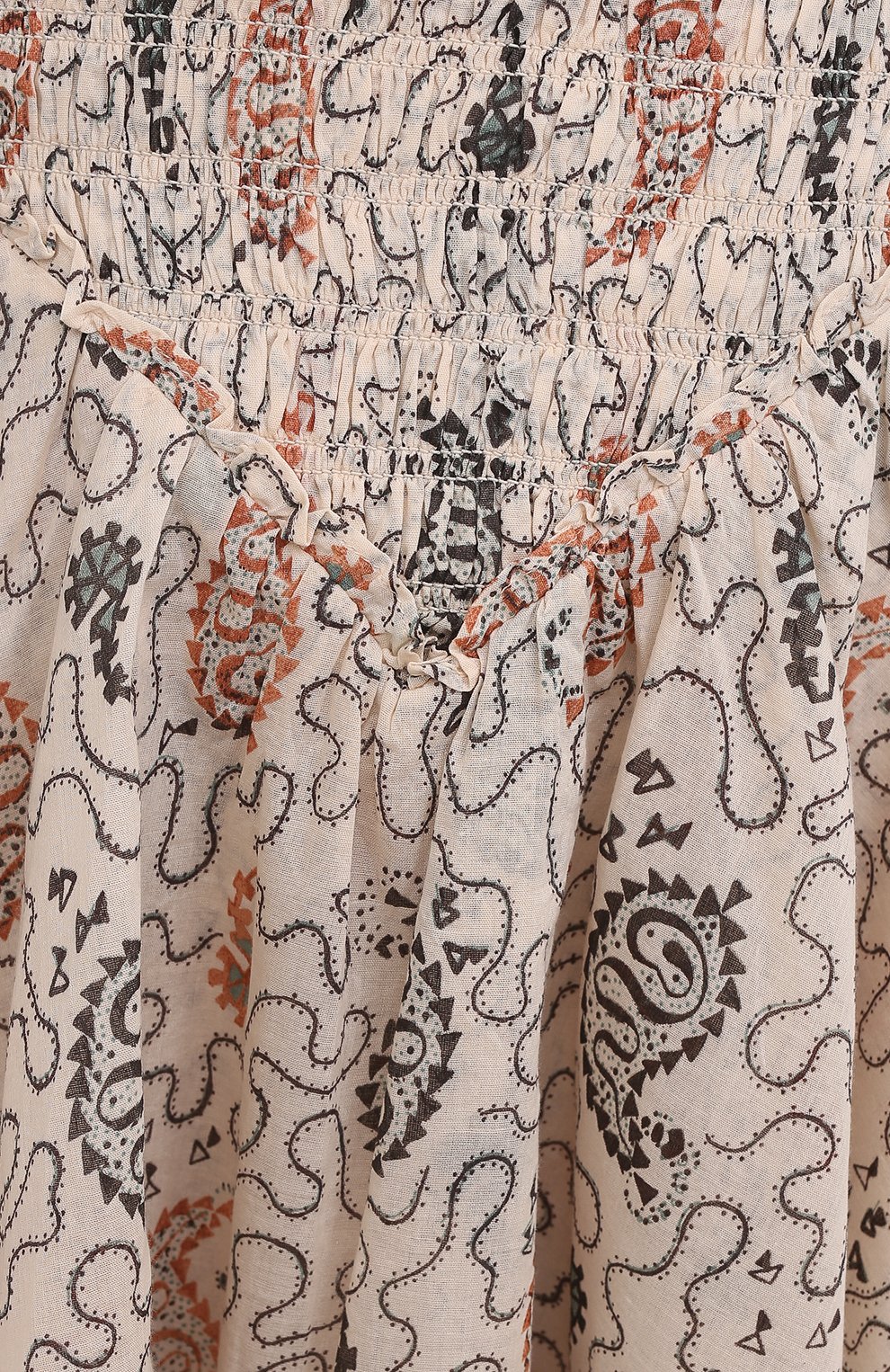 Хлопковая юбка ISABEL MARANT ETOILE, арт. JU1239-21P031E/ALS0, фото 5