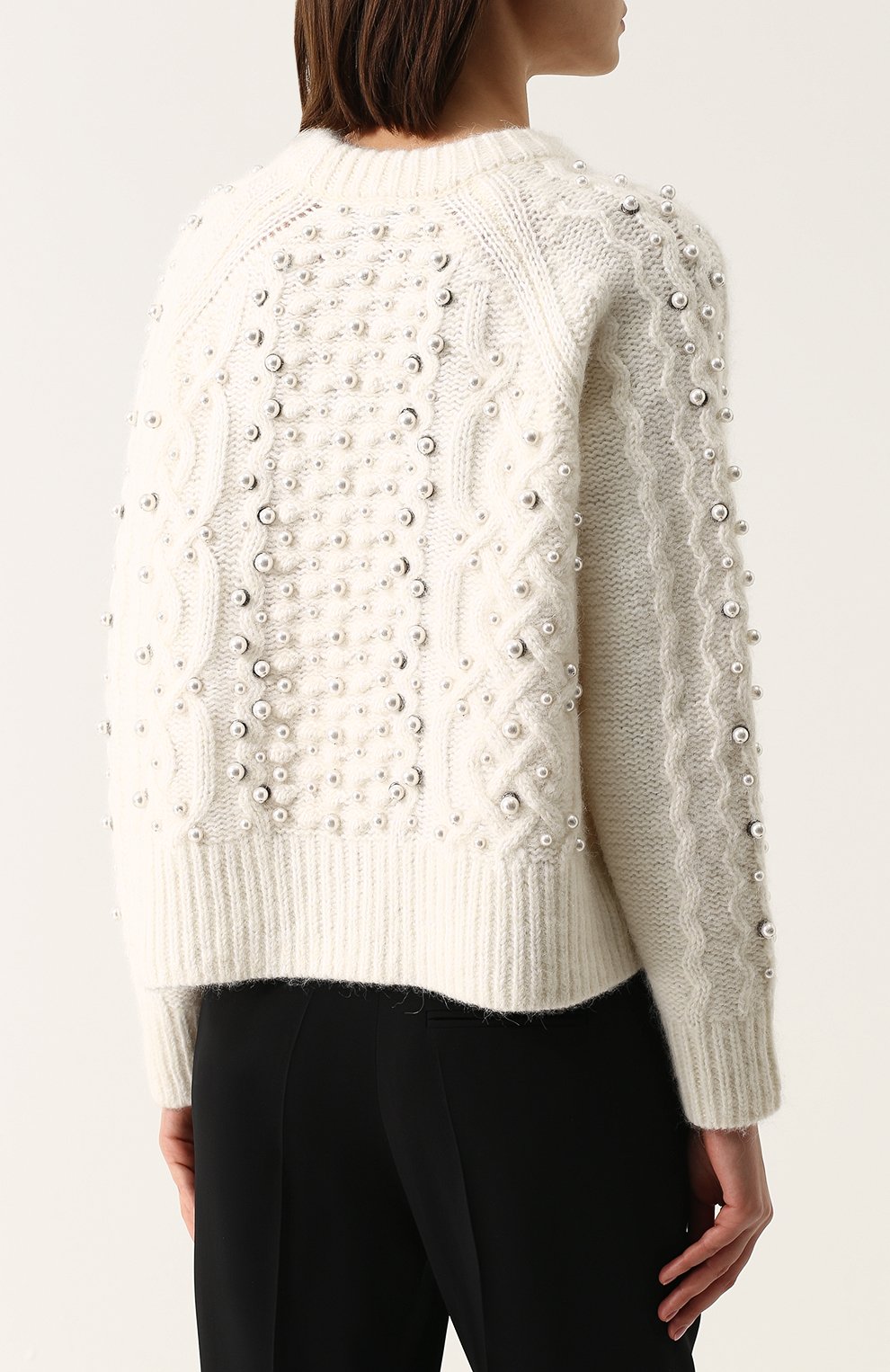 Пуловер фактурной вязки из смеси шерсти и льна RAG AND BONE, арт. W276601XD, фото 4
