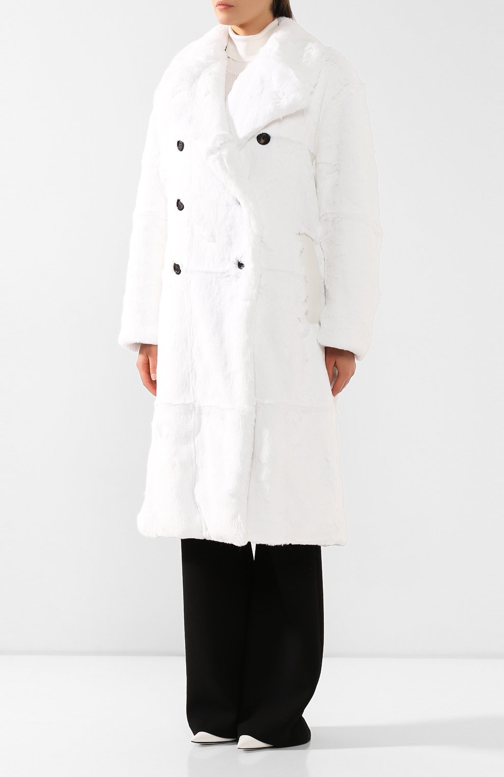 Шуба из экомеха TOM FORD, арт. CPF681-FUF017, фото 3