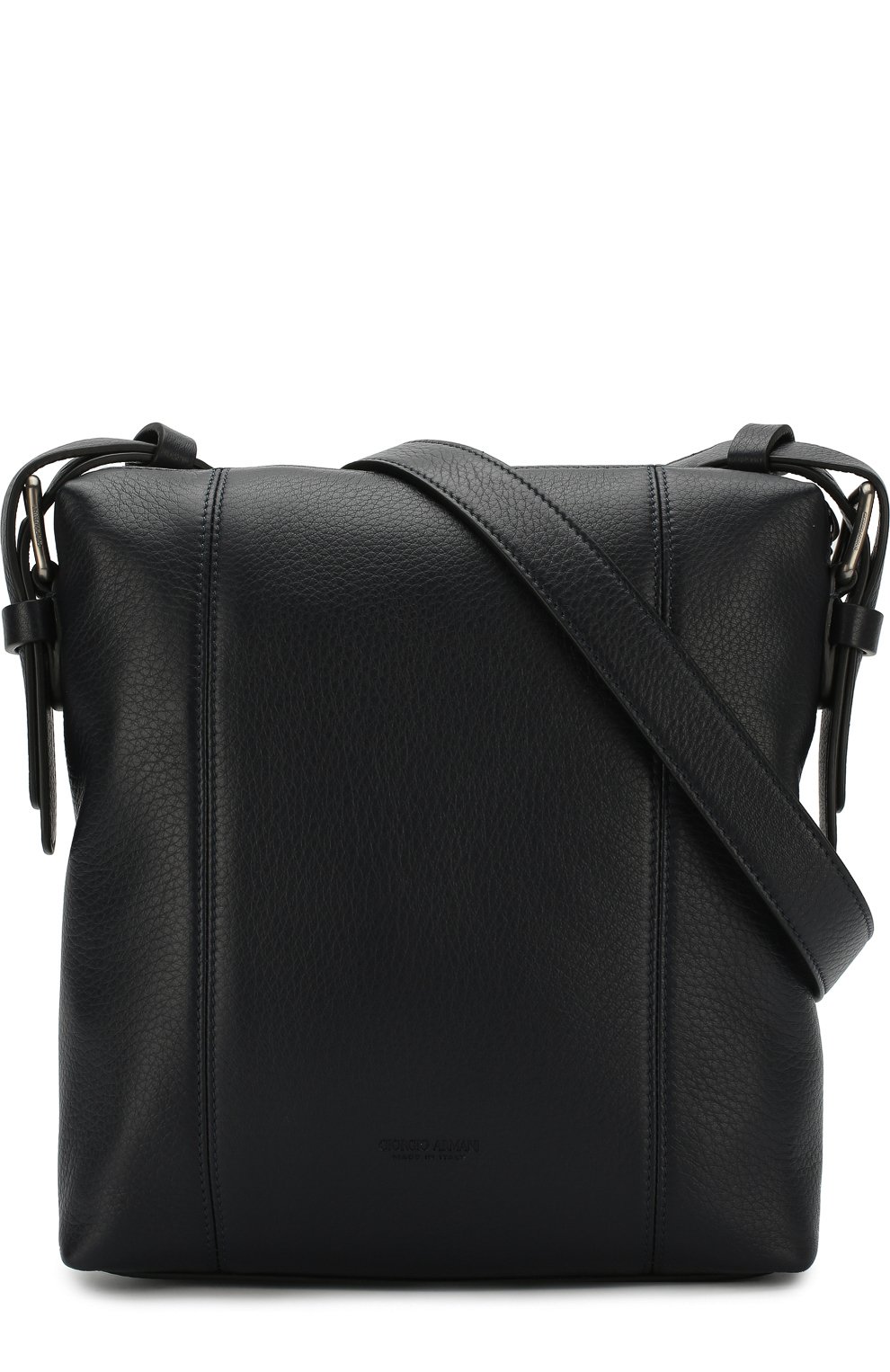 Кожаная сумка-планшет GIORGIO ARMANI темно-синего цвета по цене 211000 руб., арт. Y2M182/YDH4J, фото 5 Кожаная сумка-планшет GIORGIO ARMANI, арт. Y2M182/YDH4J, фото 5