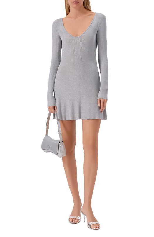 Платье из вискозы Diesel A20873/0ALBL Серый  A20873/0ALBL Фото 2