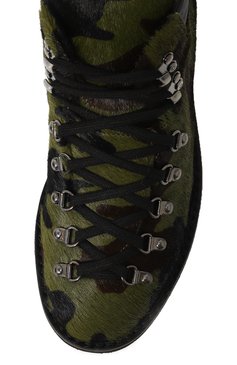 Мужские кожаные ботинки FRACAP зеленого цвета, арт. M127/P0NY/IMB.NEBR./CALFSKIN/CANNA FUCILI/R0CCIA | Фото 6 (Мужское Кросс-КТ: Хайкеры-обувь; Материал внутренний: Натуральная кожа; Материал сплава: Проставлено; Материал утеплителя: Без утеплителя; Подошва: Плоская; Драгоценные камни: Проставлено)