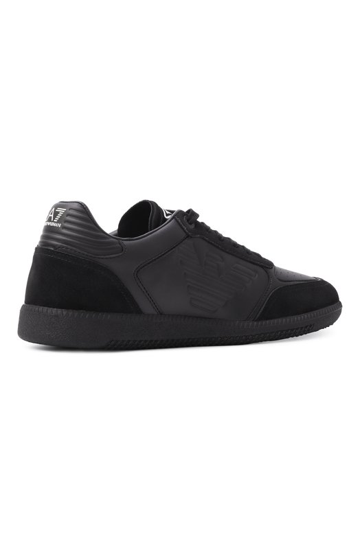 Кожаные кеды Emporio Armani EM002855/AF18018 Чёрный  EM002855/AF18018 Фото 5