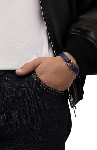 Кожаный браслет VALENTINO, арт. XY2J0M67UQC, фото 2