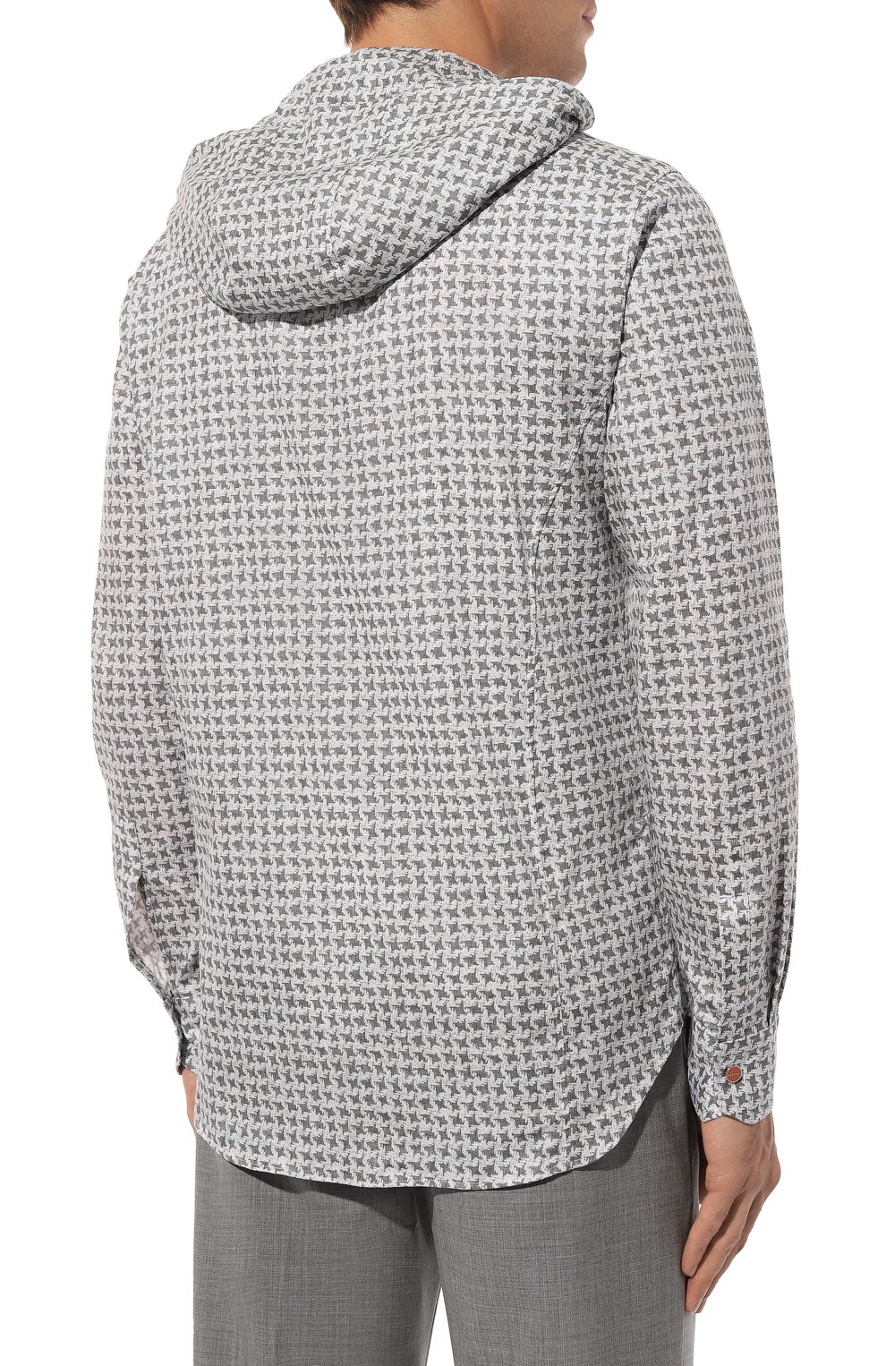 Хлопковая рубашка KITON, арт. UMCMARH08909, фото 4