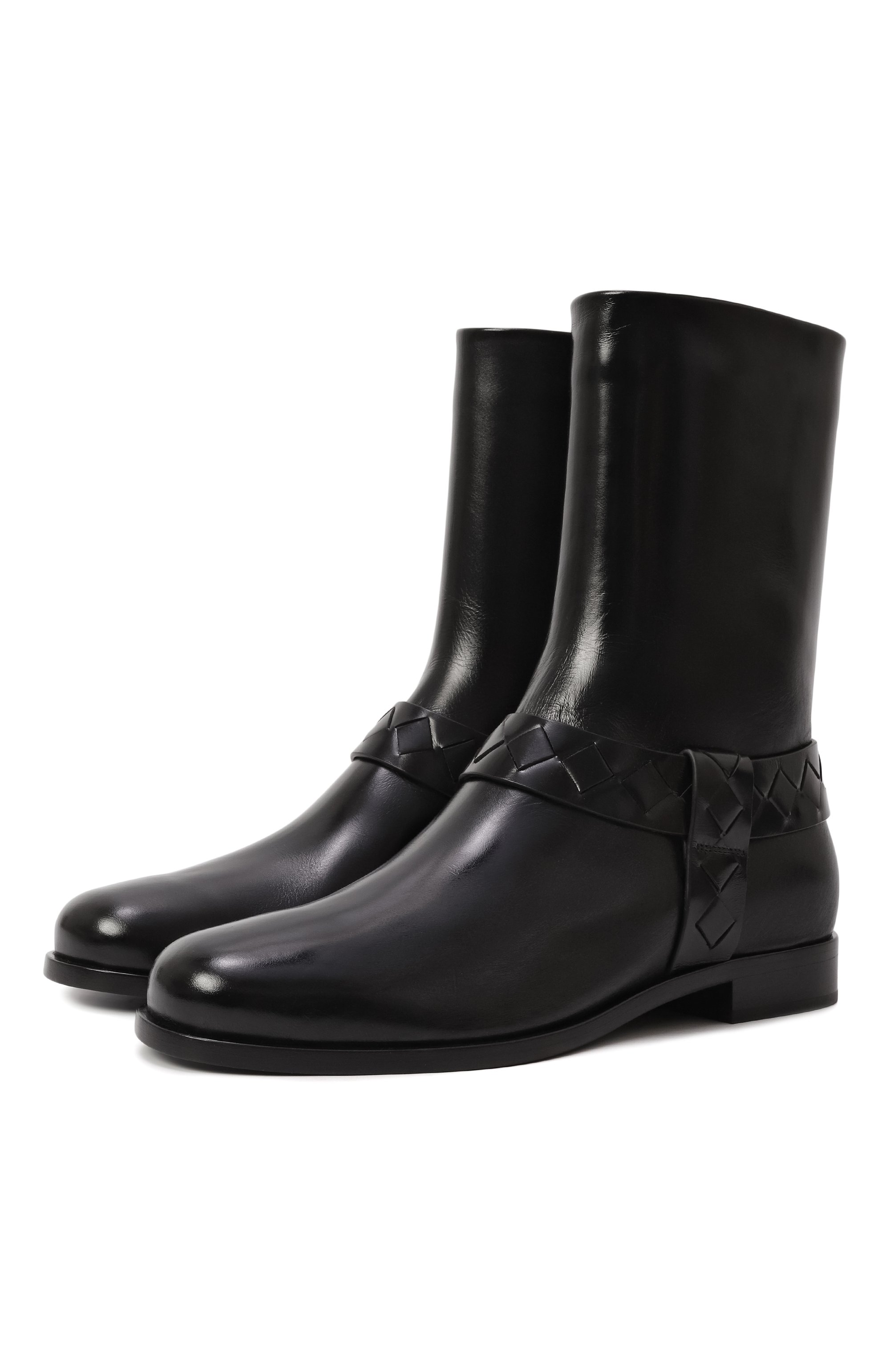 Кожаные сапоги achille BOTTEGA VENETA, арт. 816615/V3H90, фото 1