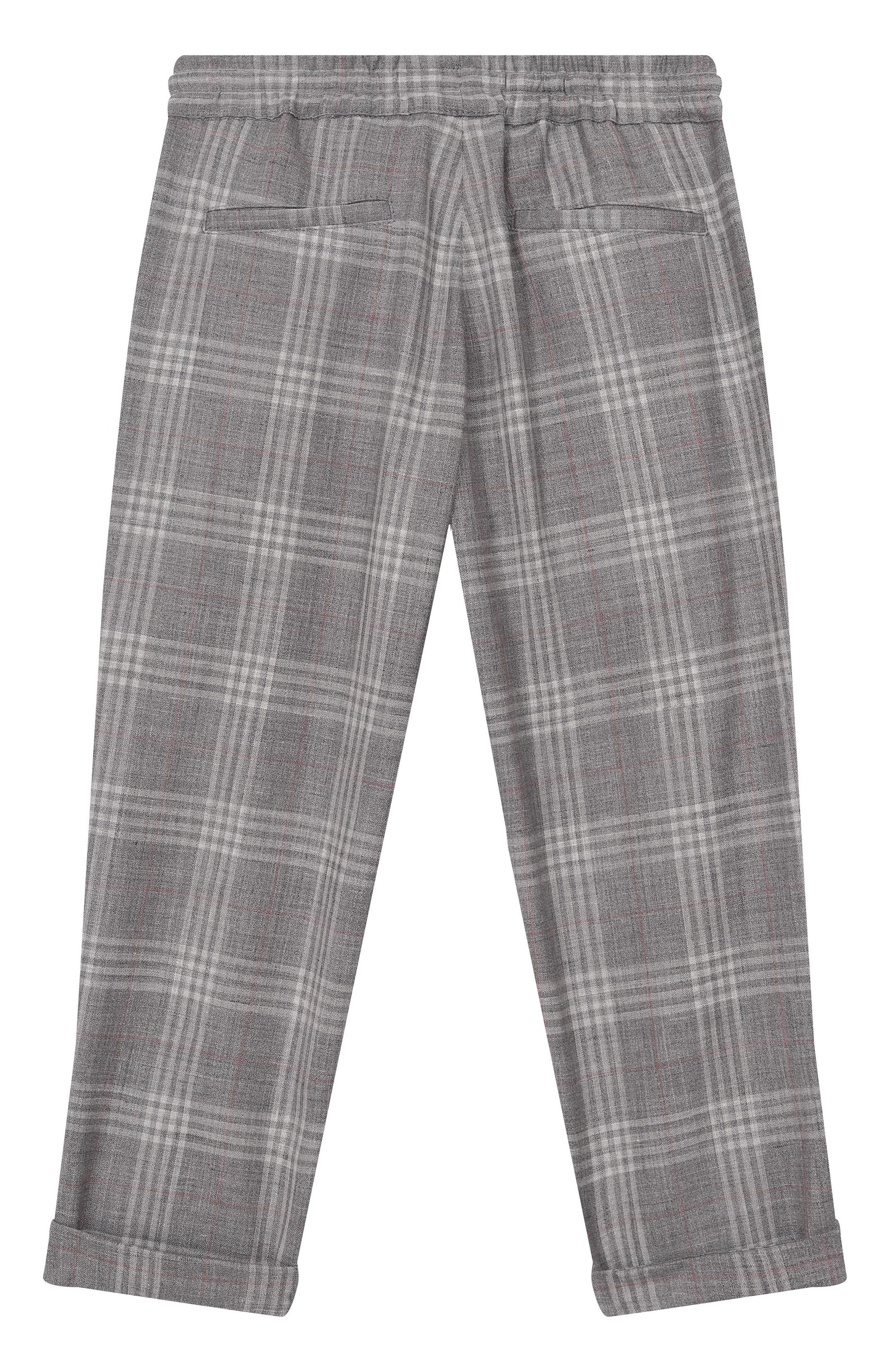 Брюки из шерсти и шелка BRUNELLO CUCINELLI, арт. BZ430P503C, фото 2