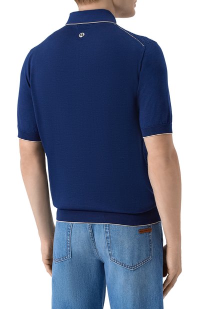 Шелковое поло STEFANO RICCI, арт. K616452P31/F26117, фото 4