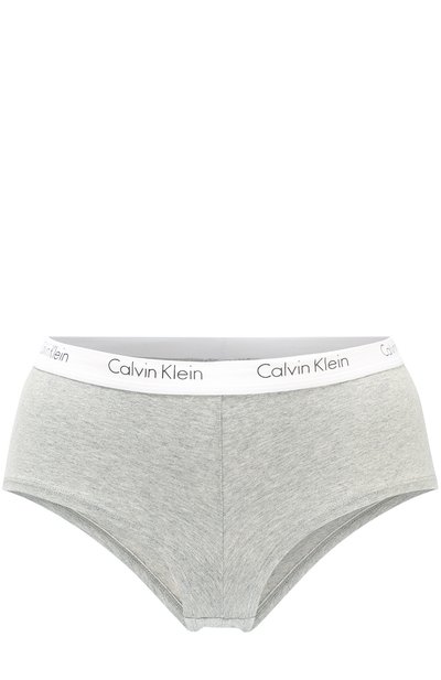 Женские хлопковые трусы-слипы с логотипом бренда CALVIN KLEIN, арт. 000QF1370E