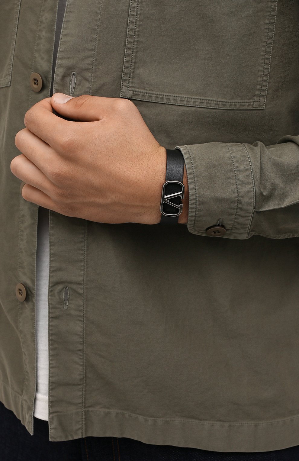 Кожаный браслет VALENTINO, арт. WY0J0L95/VP4, фото 2