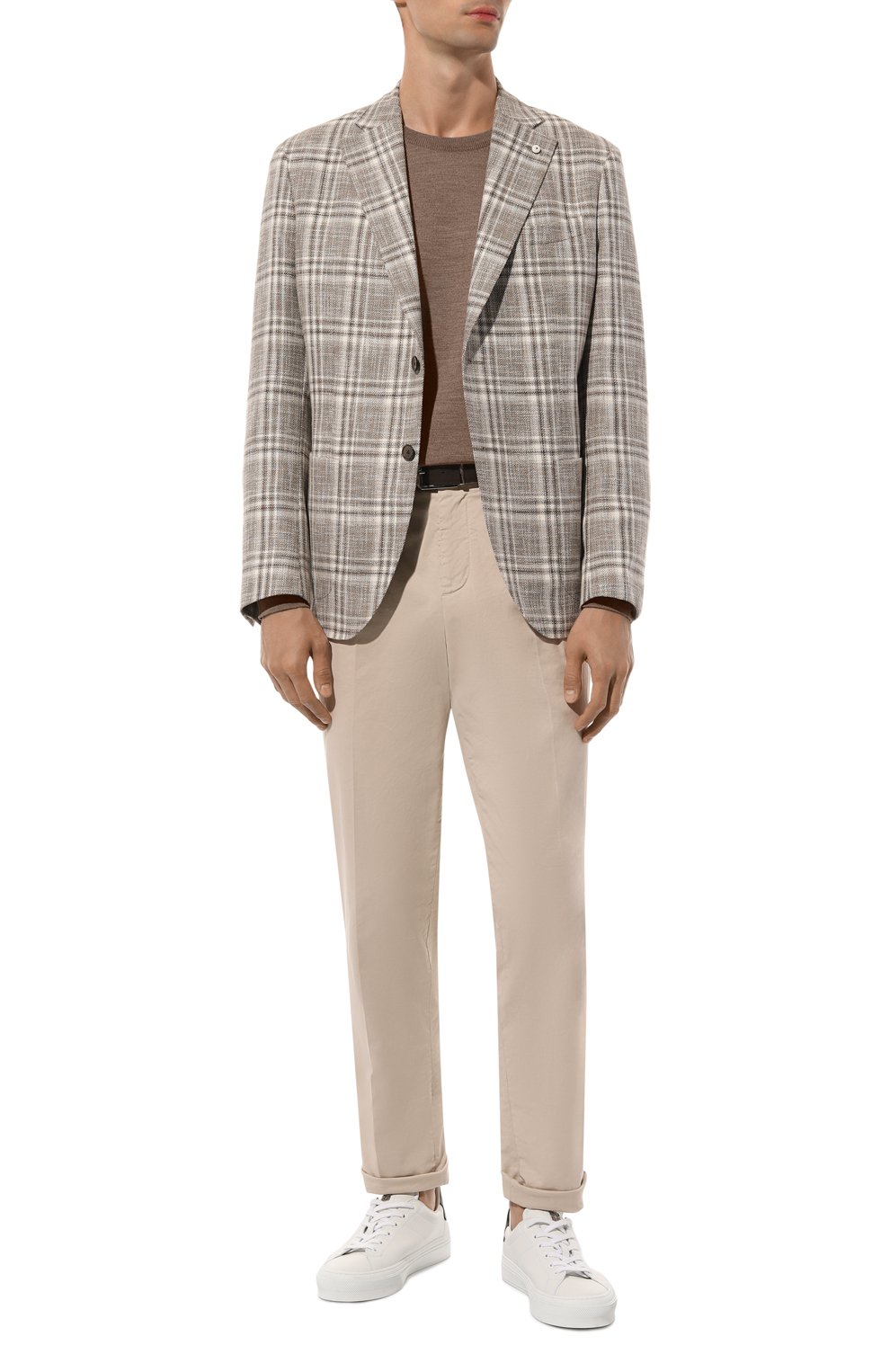 Пиджак из хлопка и льна L.B.M. 1911, арт. 2652/42359, фото 3