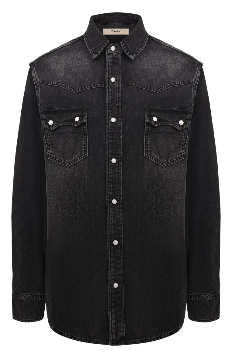 Джинсовая рубашка LESYANEBO, арт. FW23/DENIMSHIRT01, фото 1
