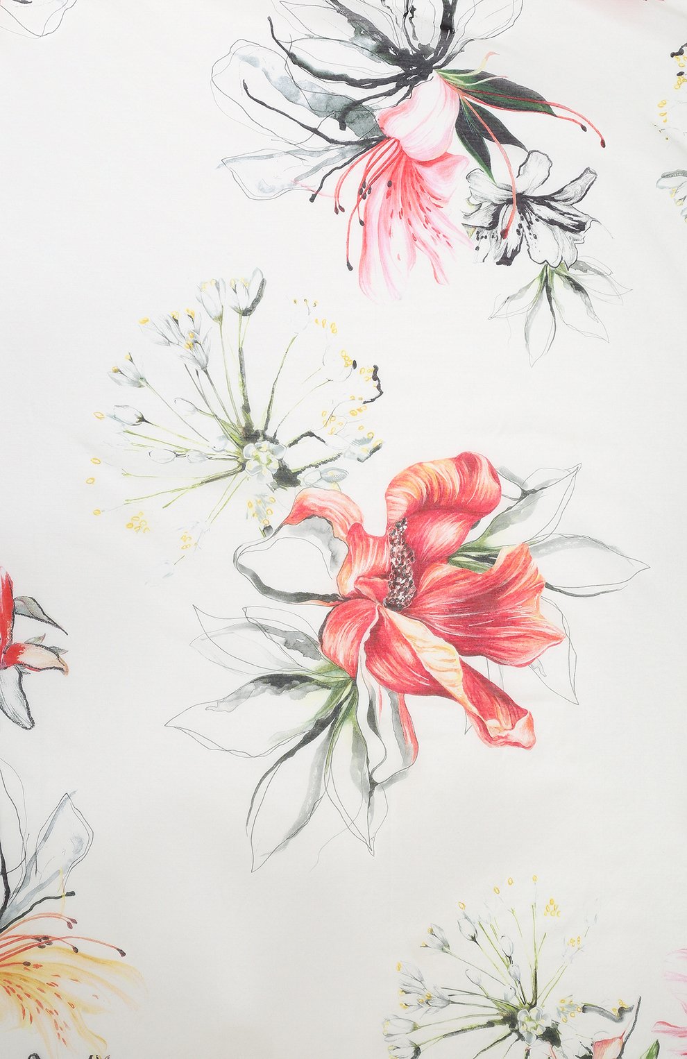 Шарф из смеси хлопка и шелка ALEXANDER MCQUEEN, арт. 621800/3624Q, фото 3