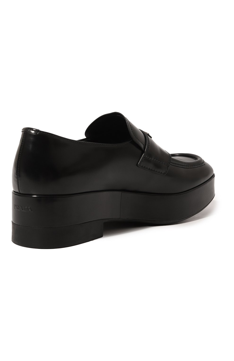 Кожаные лоферы PRADA, арт. 2DG118-LVN-F0002-X021, фото 5