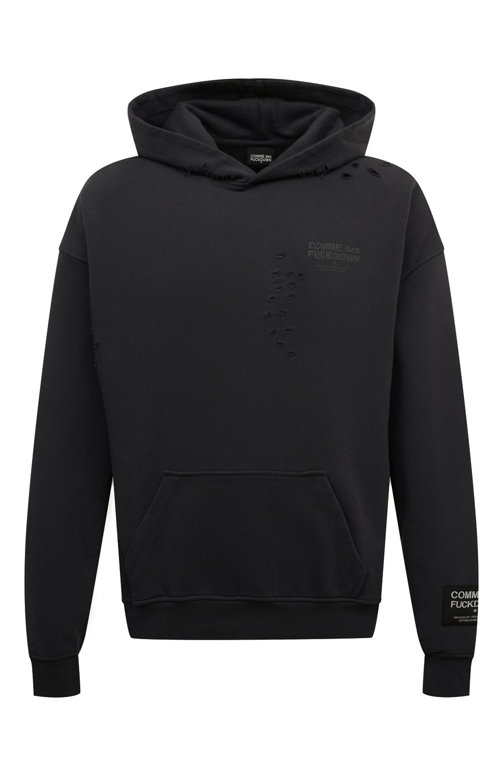 Хлопковое худи COMME DES FUCKDOWN, арт. CFABM01382, фото 1