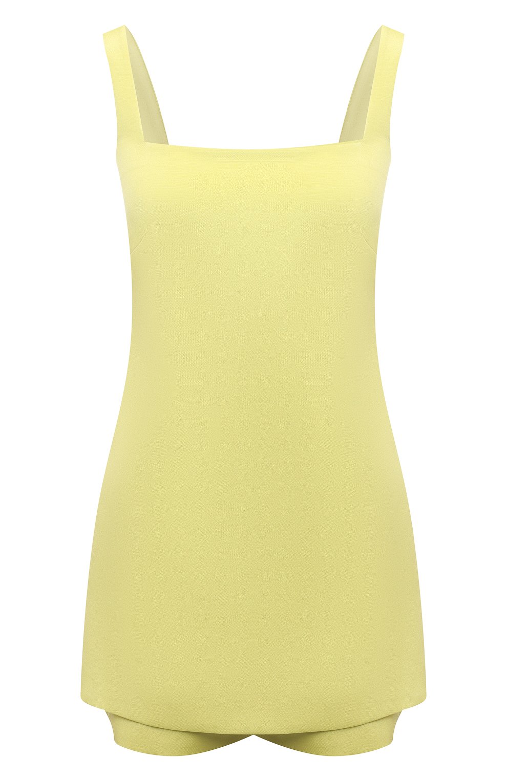 Комбинезон из шерсти и шелка VALENTINO зеленого цвета по цене 219500 руб., арт. VB0VE1M06BS, фото 1 Комбинезон из шерсти и шелка VALENTINO, арт. VB0VE1M06BS, фото 1