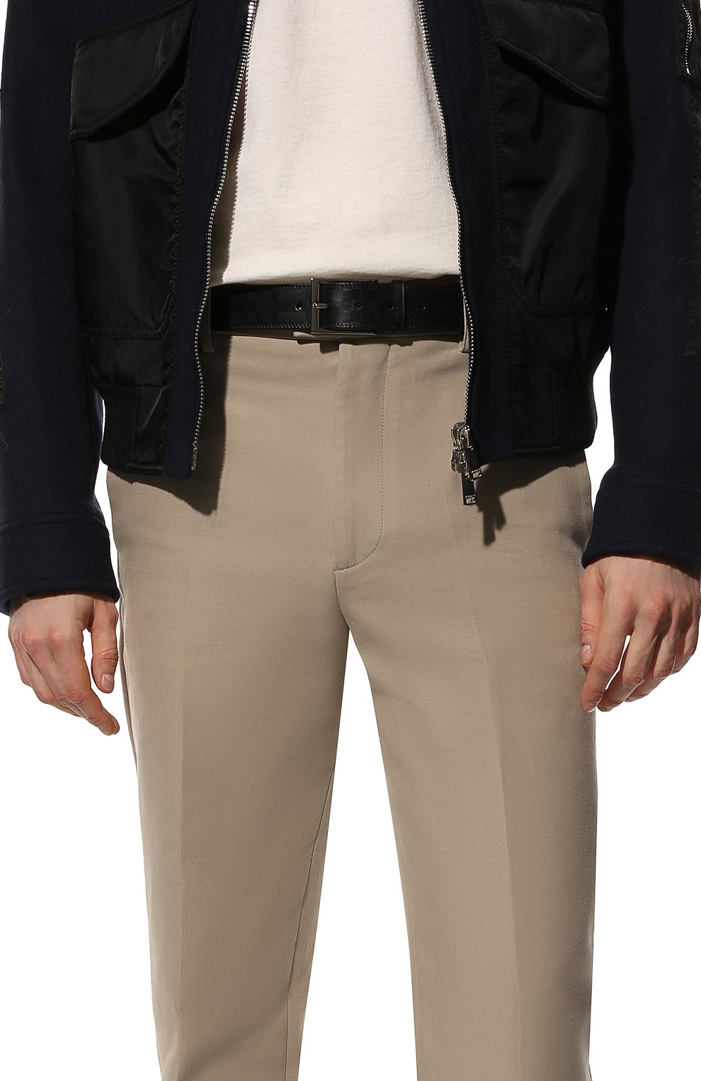 Кожаный ремень BURBERRY, арт. 8051518, фото 2