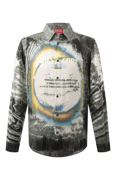 Мужская рубашка из вискозы DIESEL, арт. A15884/0CPAB