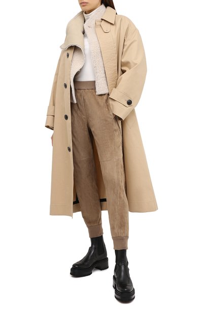 Замшевые джоггеры BRUNELLO CUCINELLI, арт. M0W30P7409, фото 2