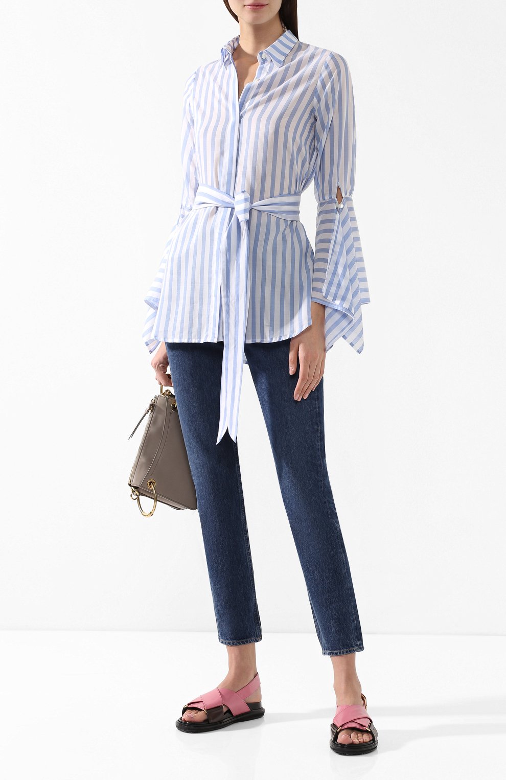 Рубашка с поясом PIETRO BRUNELLI, арт. CA0406/TER001, фото 2