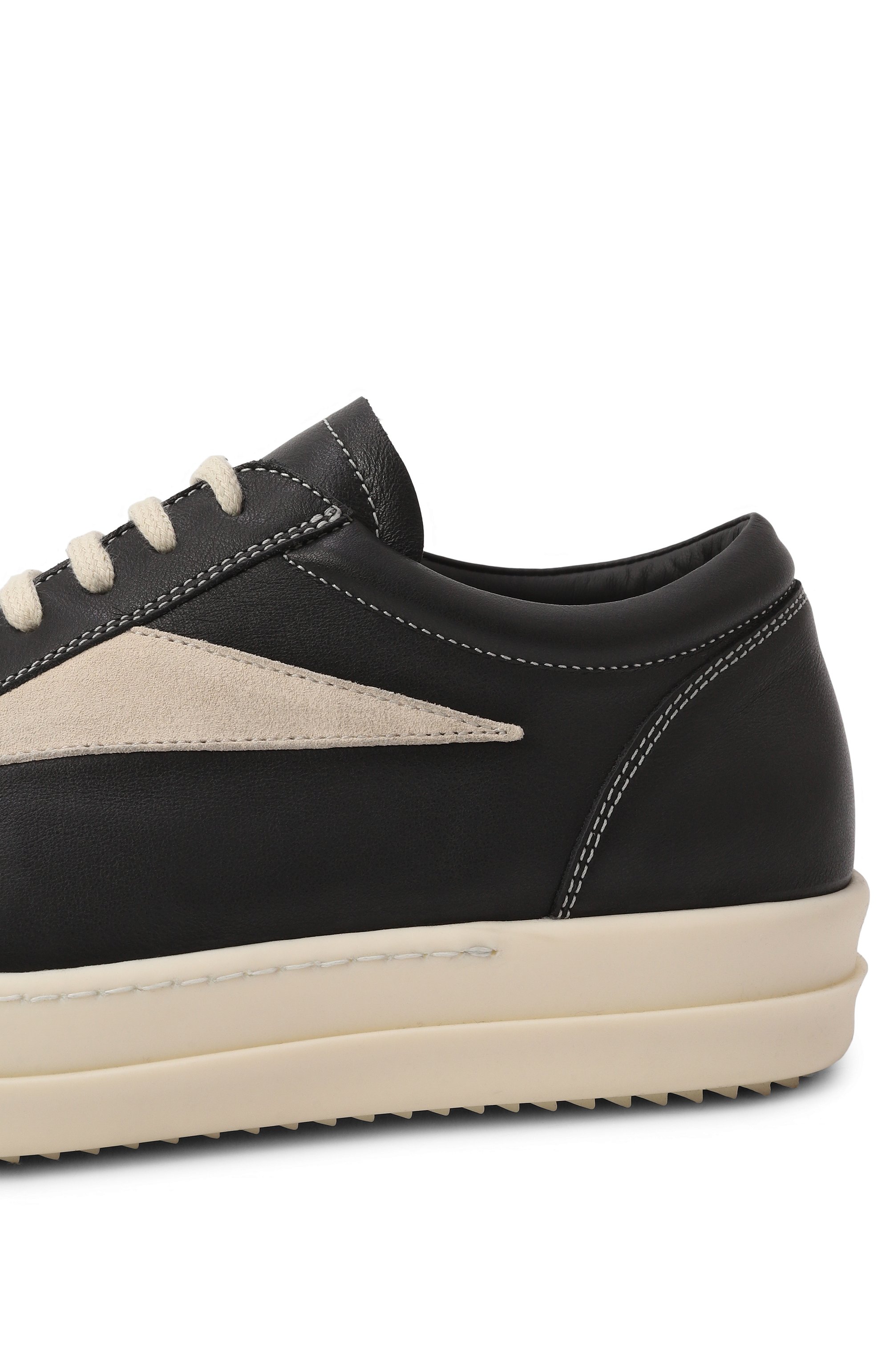 Кожаные кеды hollywood RICK OWENS, арт. RU01E5897/LC0LVS, фото 7