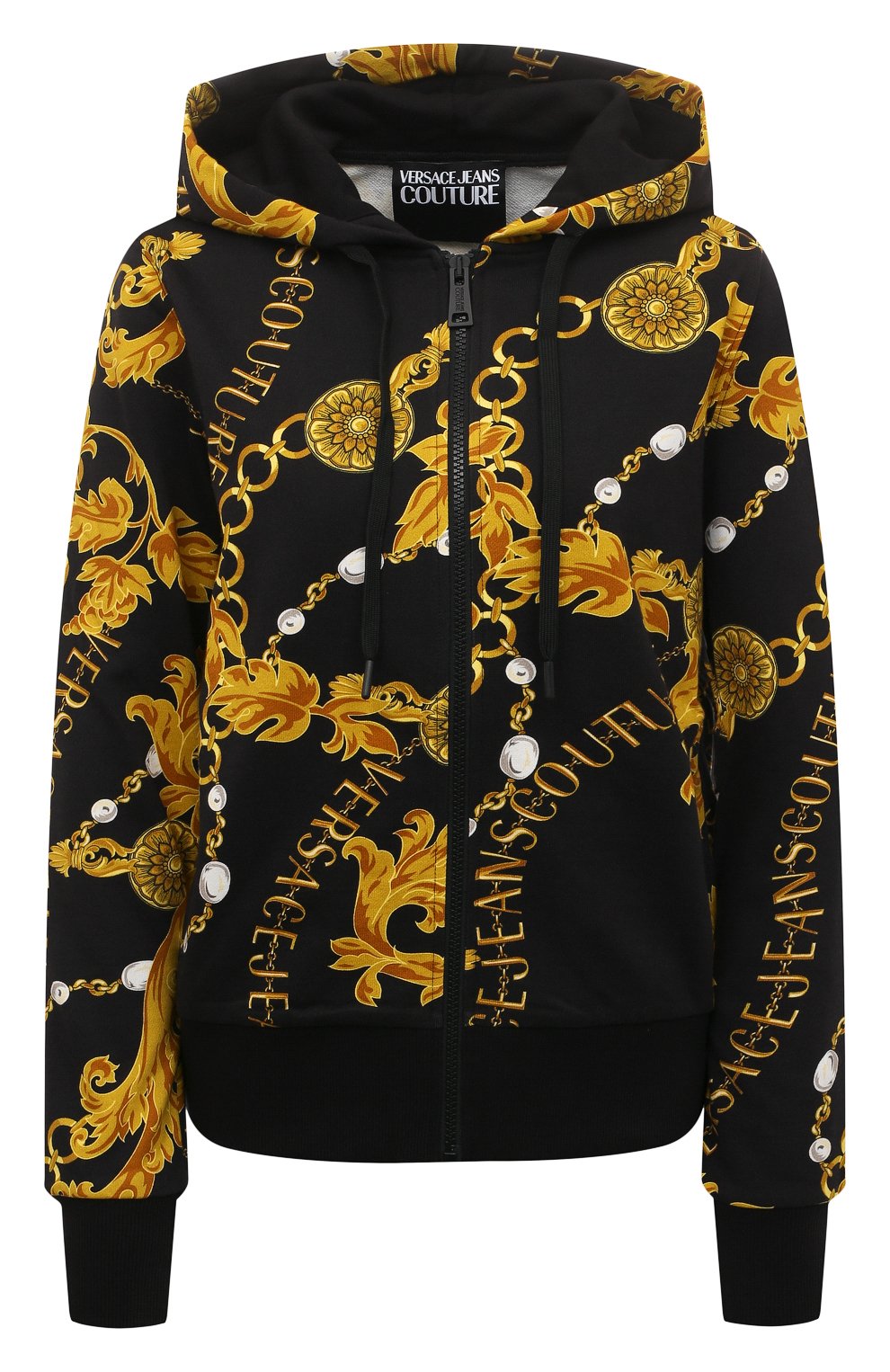 Хлопковая толстовка VERSACE JEANS COUTURE, арт. 75HAI306/FS111, фото 1