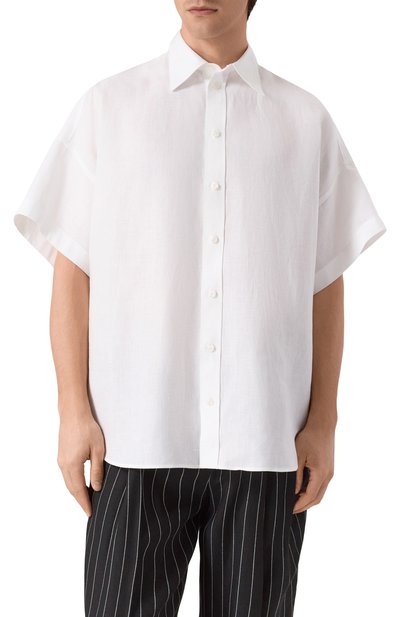 Льняная рубашка DOLCE & GABBANA, арт. G5NE4T/FU4JB, фото 3