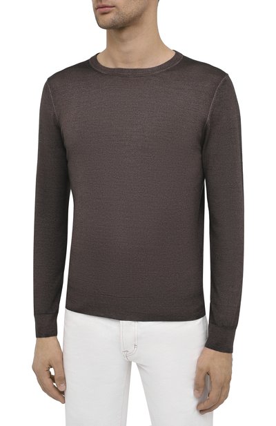 Джемпер из шерсти и шелка CANALI, арт. C0480/MK00514, фото 3