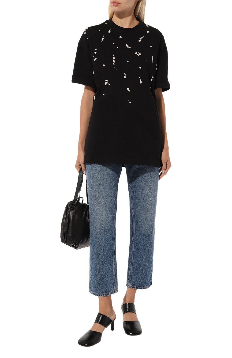 Хлопковая футболка JIL SANDER, арт. J02GC0123/J20035, фото 2