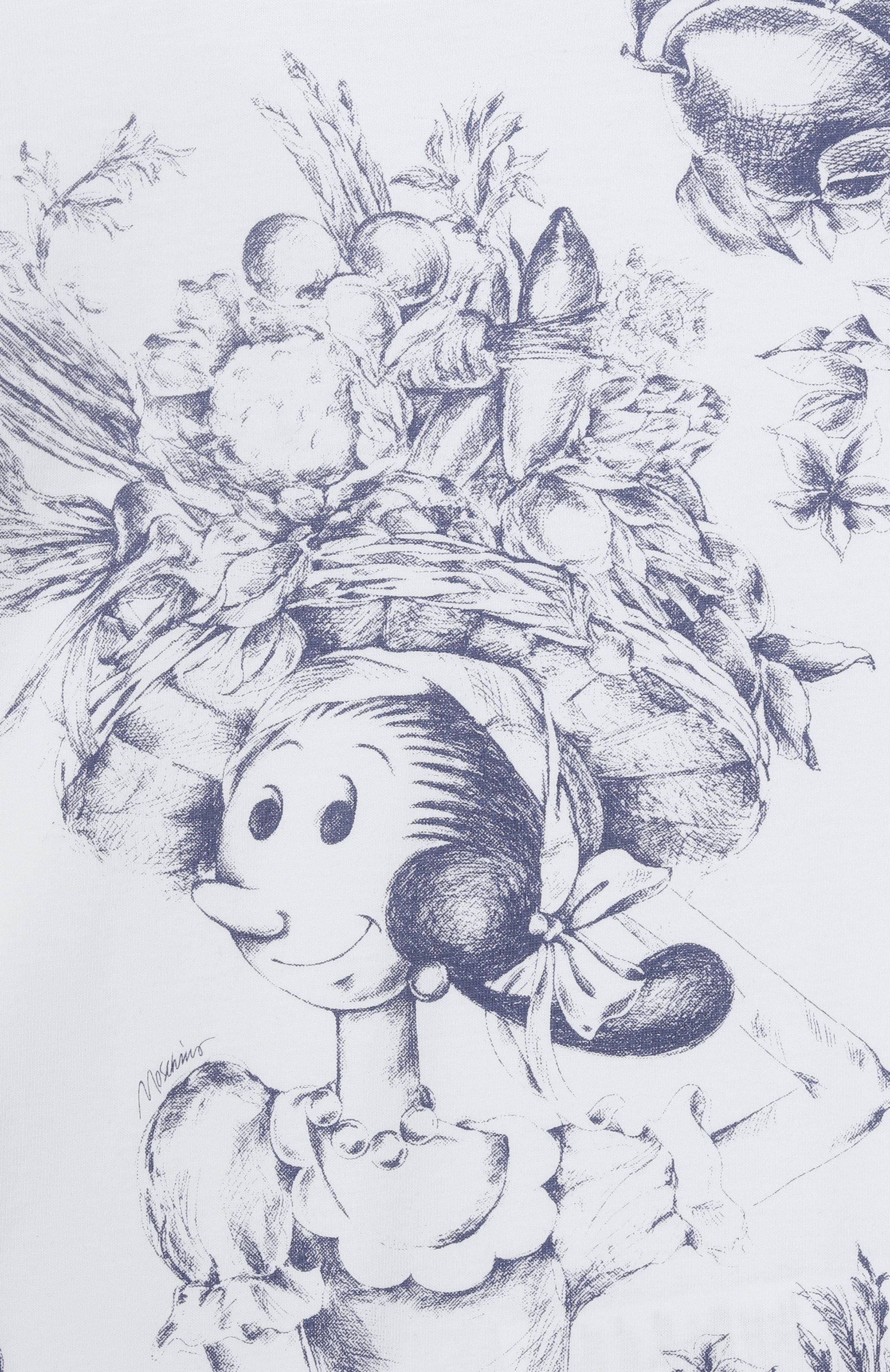 Хлопковая футболка MOSCHINO, арт. HDM06R/LAA24/4-8, фото 3