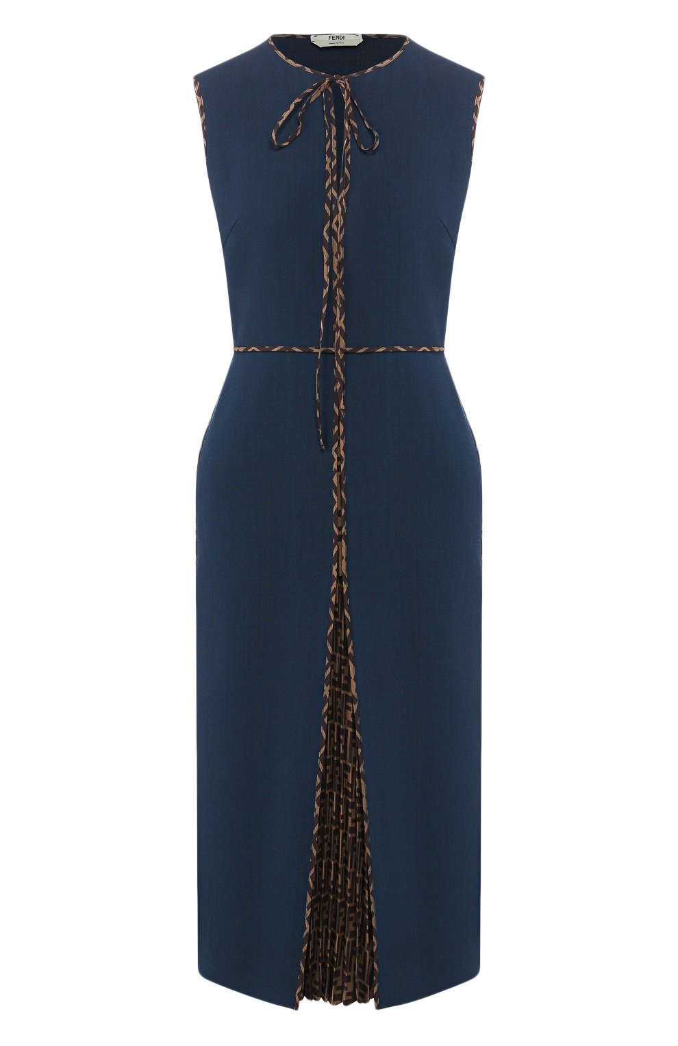 Платье из смеси шерсти и шелка FENDI, арт. FDA713 A5HP, фото 1