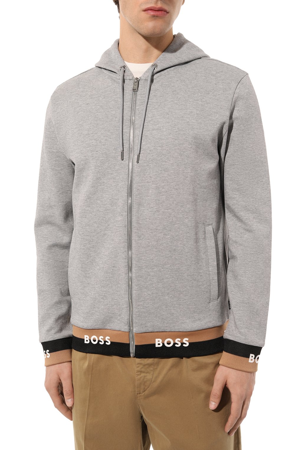 Хлопковая толстовка BOSS, арт. 50481761, фото 3