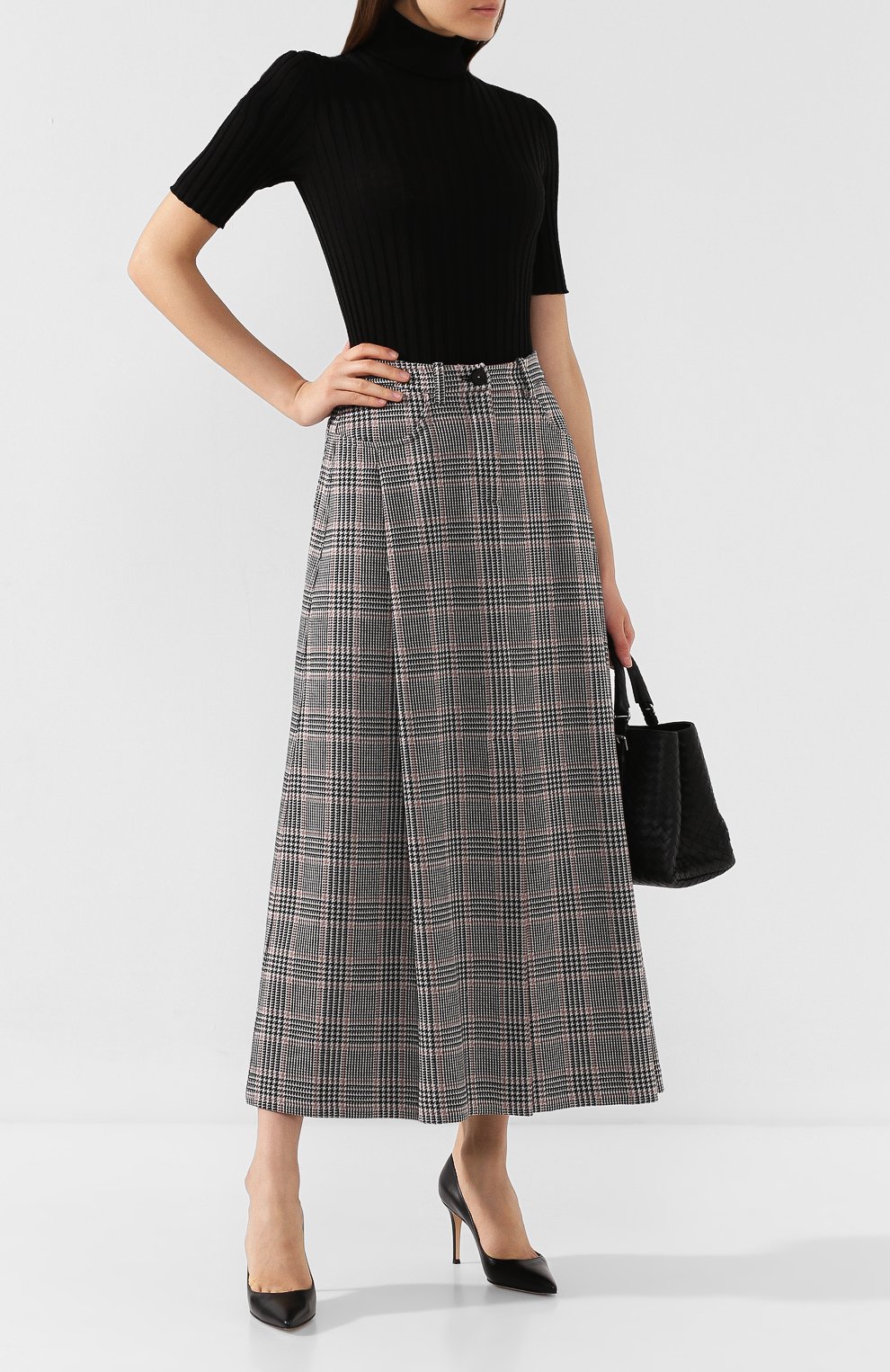 Юбка из смеси хлопка и шерсти GIORGIO ARMANI, арт. 6GAN54/AJXDZ, фото 2