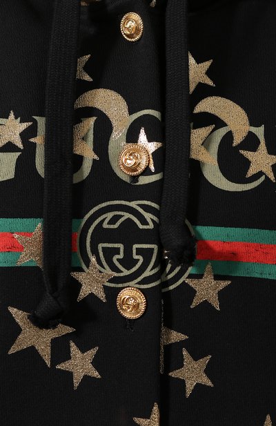 Хлопковый кардиган GUCCI, арт. 581186/XJBK5, фото 5