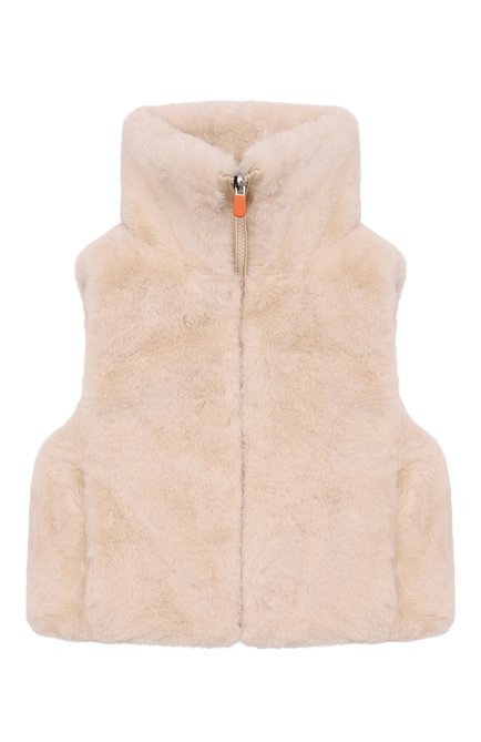 Утепленный жилет из экомех а SAVE THE DUCK, арт. J82493G/ZENIA/FURY21