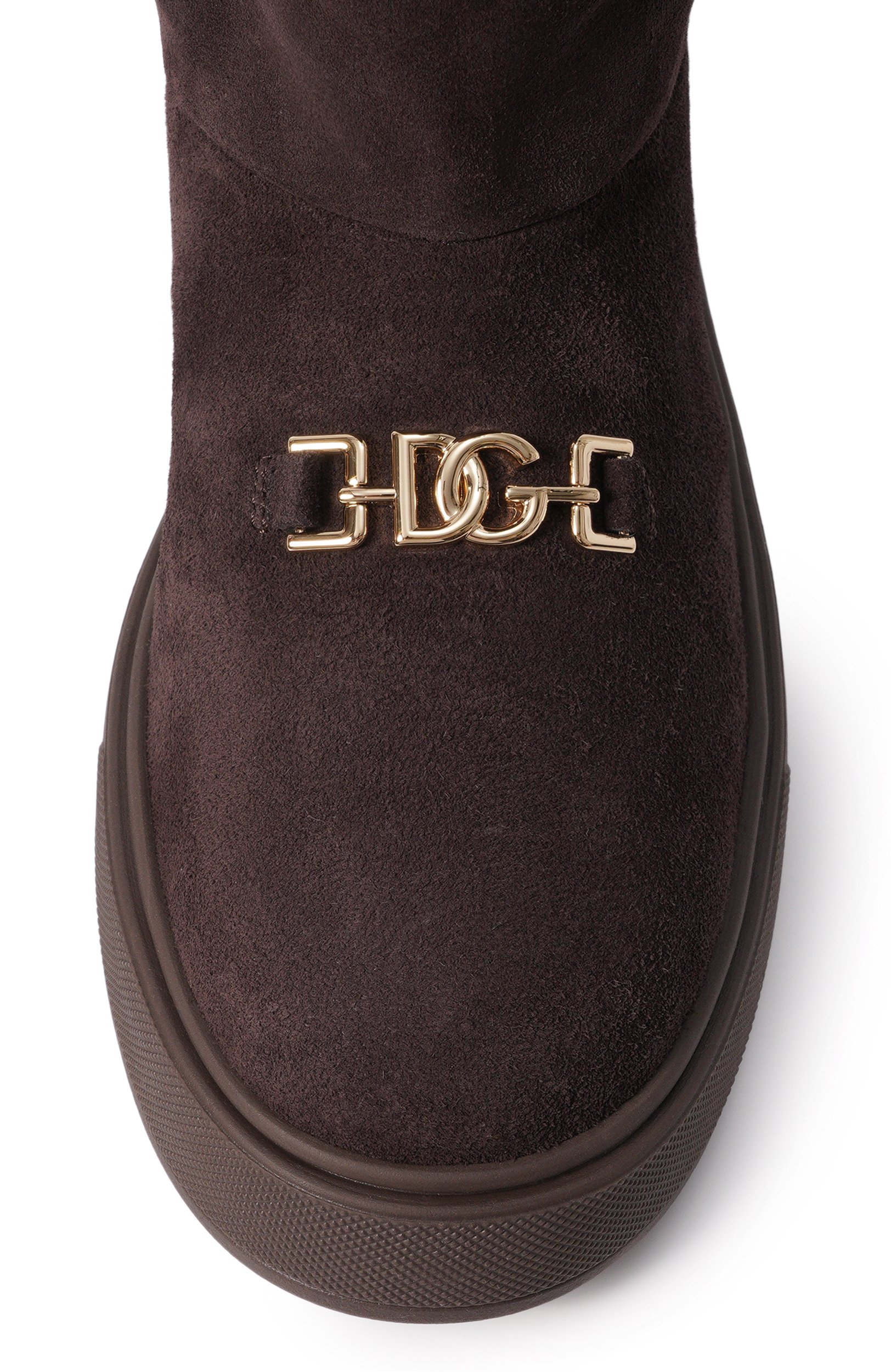 Замшевые сапоги DOLCE & GABBANA, арт. D11449/A3M56_002, фото 4