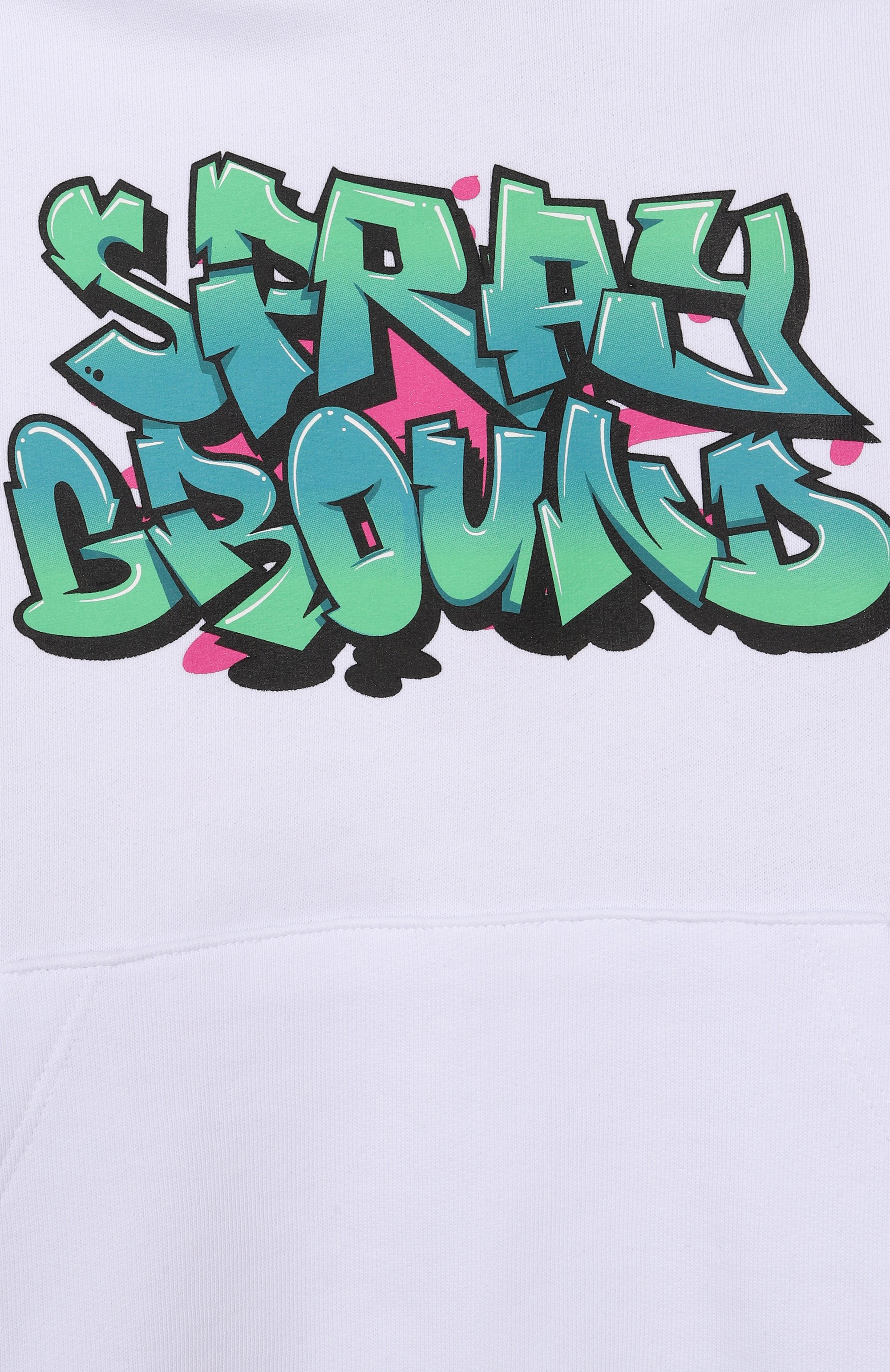 Хлопковое худи SPRAYGROUND, арт. SPY1397EWHT, фото 3