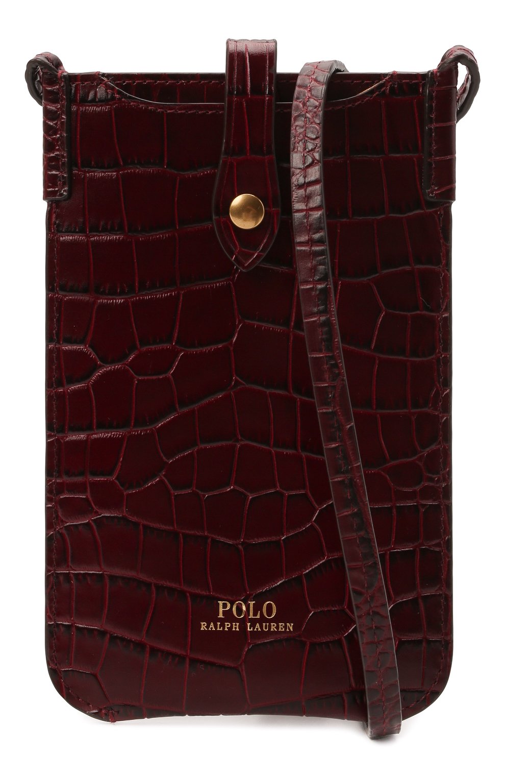 Кожаный чехол для телефона POLO RALPH LAUREN бордового цвета по цене 18800 руб., арт. 427839557, фото 5 Кожаный чехол для телефона POLO RALPH LAUREN, арт. 427839557, фото 5