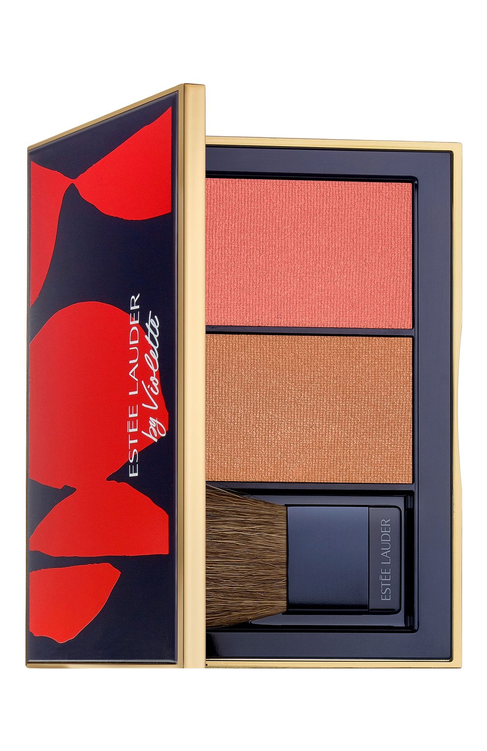 Двойные румяна pure color envy 01 solei dore/02 camelia by violette ESTÉE LAUDER бесцветного цвета по цене 4130 руб., арт. P6AG-01, фото 1 Двойные румяна pure color envy 01 solei dore/02 camelia by violette ESTÉE LAUDER, арт. P6AG-01, фото 1