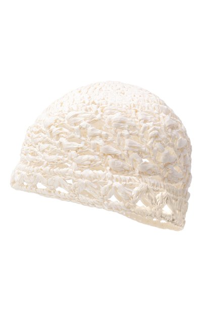 Шляпа EMPORIO ARMANI кремового цвета по цене 21600 руб., арт. EW004552/AF25353, фото 2 Шляпа EMPORIO ARMANI, арт. EW004552/AF25353, фото 2