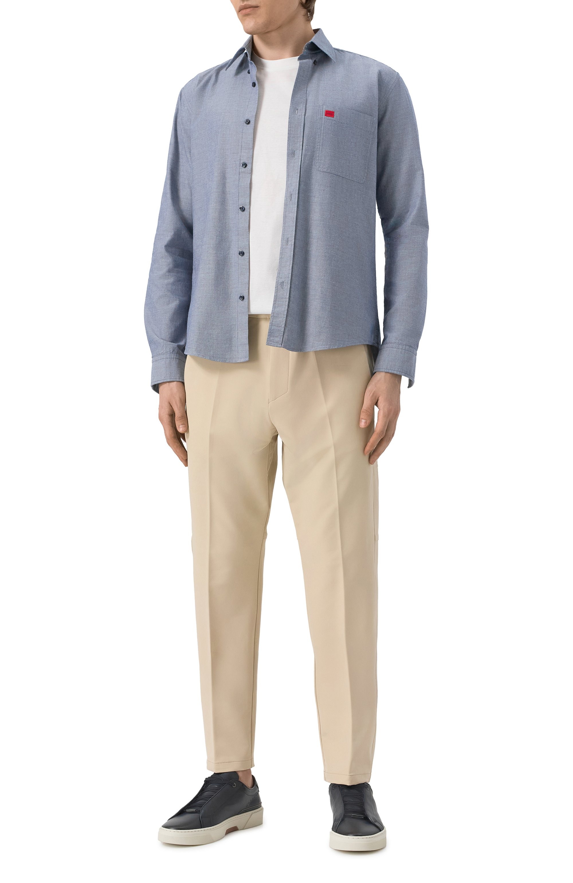 Хлопковая футболка CAPOBIANCO, арт. 18M660.MK00., фото 2