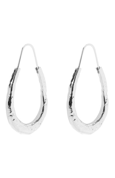 Серьги jug SEVENWORLDS серебряного цвета по цене 19000 руб., арт. SW211/2, фото 3 Серьги jug SEVENWORLDS, арт. SW211/2, фото 3