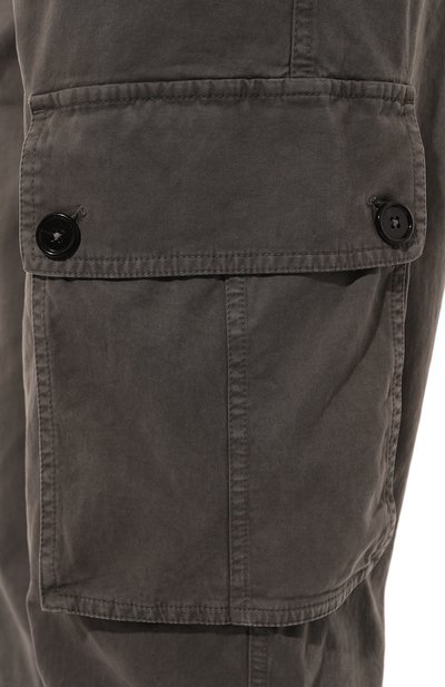 Хлопковые джоггеры DOLCE & GABBANA темно-серого цвета по цене 98550 руб., арт. GVCYHT/G8LH2, фото 5 Хлопковые джоггеры DOLCE & GABBANA, арт. GVCYHT/G8LH2, фото 5