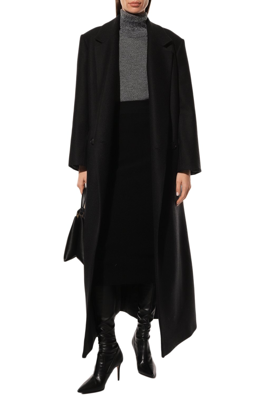 Шерстяная юбка FREEAGE, арт. FWW1910502BK, фото 2