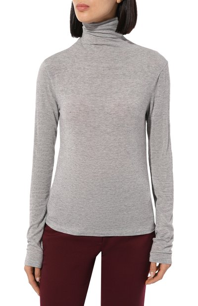 Водолазка из вискозы и шерсти LE17SEPTEMBRE, арт. LS2479TS003EGR, фото 3