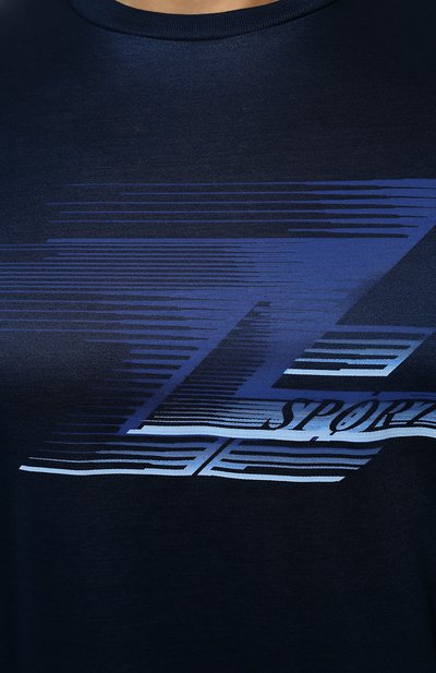 Хлопковая футболка ZILLI SPORT, арт. MEX-NT640-SCRA1/MC01, фото 5