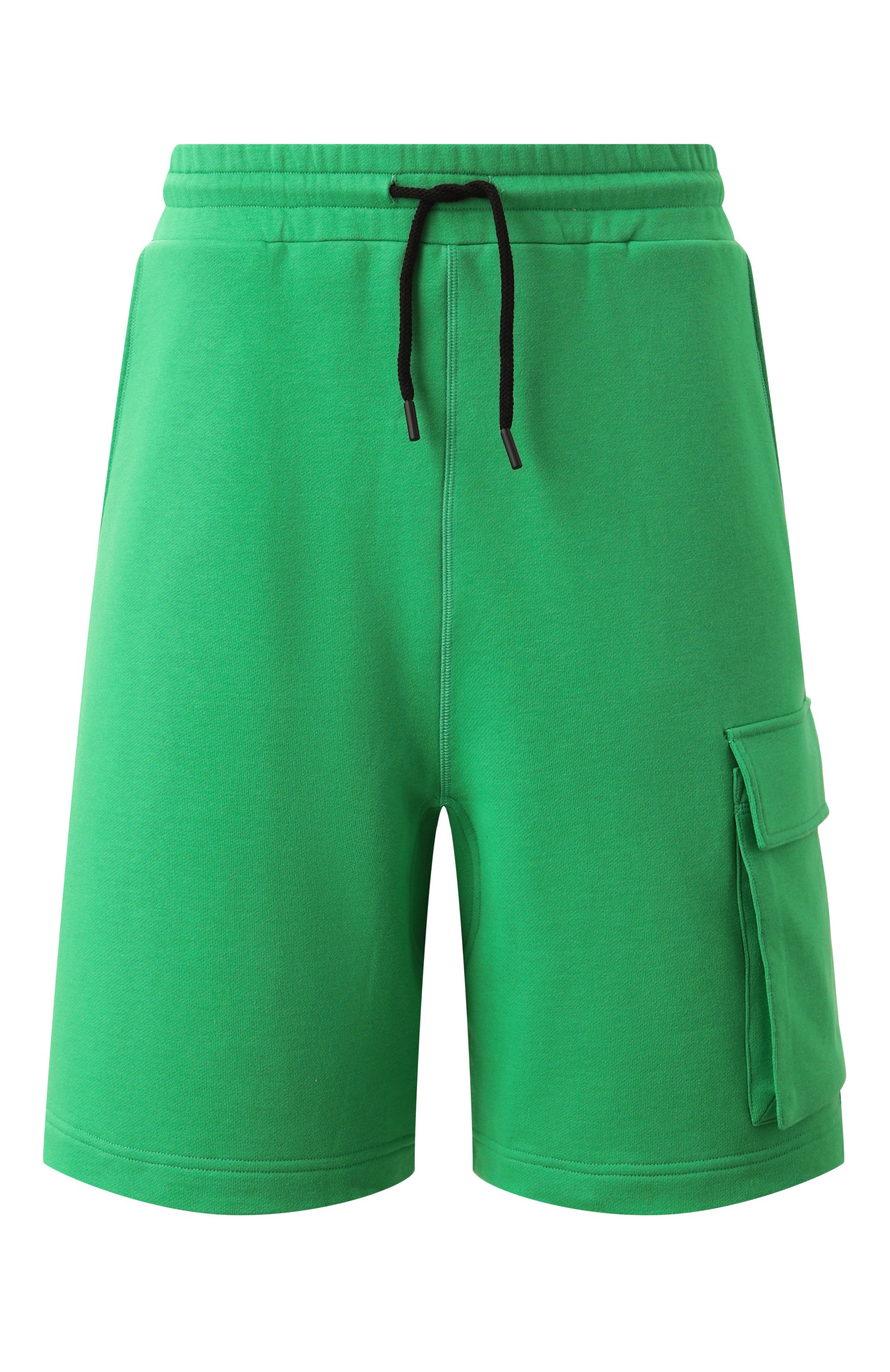 Шорты из хлопка и шелка KITON зеленого цвета по цене 83050 руб., арт. UMM063307, фото 1 Шорты из хлопка и шелка KITON, арт. UMM063307, фото 1