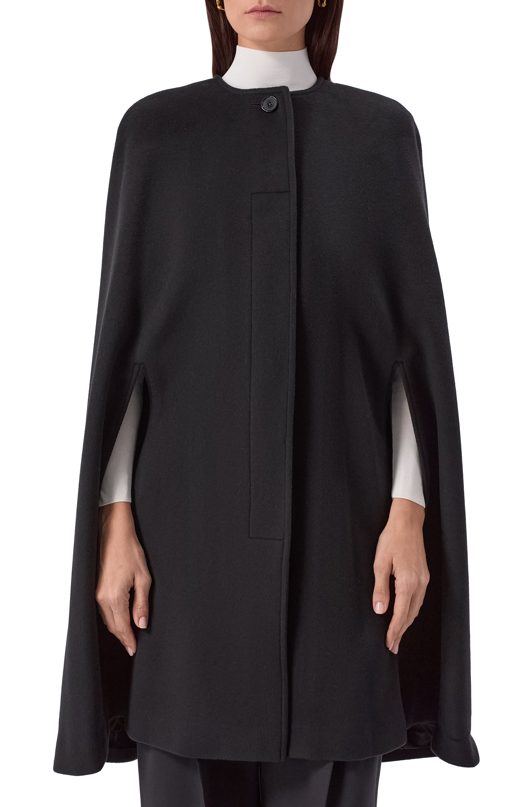 Кейп из шерсти и кашемира NINA RICCI, арт. 25ACMA010/WV0325, фото 3