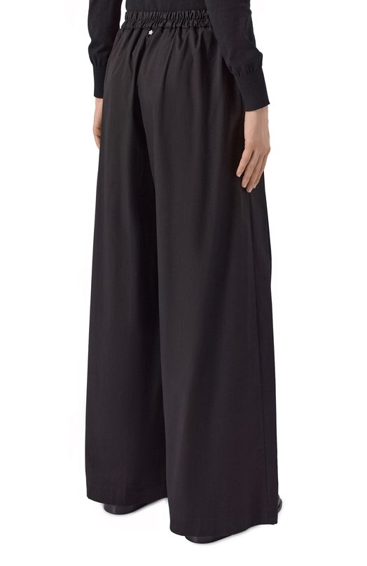 Хлопковые брюки Lorena Antoniazzi P2650PA74A/4818 Чёрный  P2650PA74A/4818 Фото 4